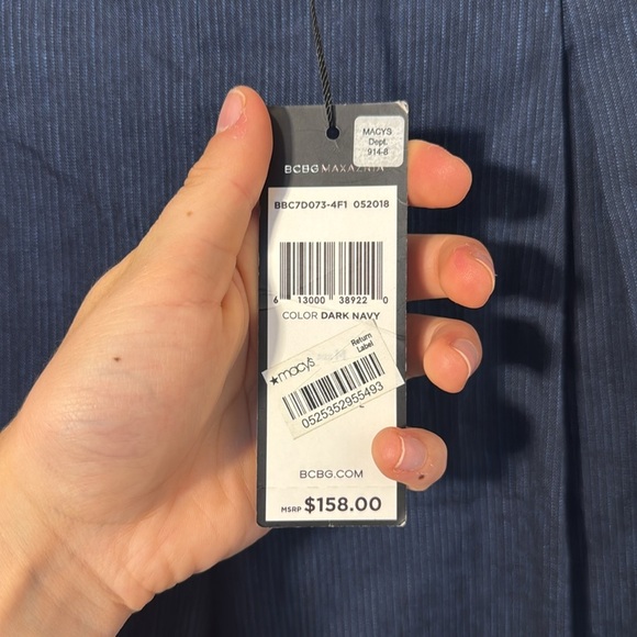 NWT BCGB Maxazria Striped Flowy Shorts - M - Picture 3 of 3